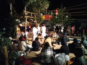 【活動報告】令和6年12月21日（土）～12月22日（日）西米良村村所地区「村所八幡神社例大祭（夜神楽）運営」のお手伝い