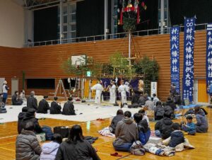 【活動報告】令和7年12月20日（土）～12月21日（日）西米良村村所地区「村所八幡神社大祭(夜神楽)の運営」のお手伝い
