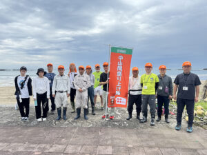 【活動報告】令和8年6月28日（日）日南市富士地区「富土海水浴場開設前の海岸清掃」のお手伝い
